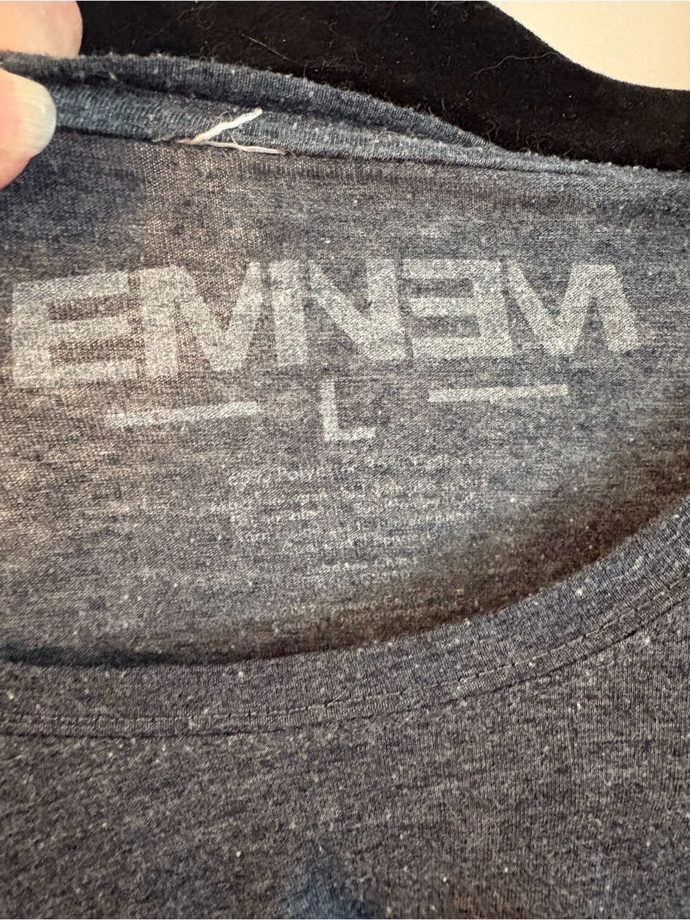 EMINEM Gray Crewneck Tshirt - Picture 3 of 3